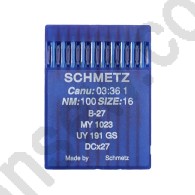 Schmetz Industrial overlock machine needles B 27,81x1, DCx21 SIZE-100/16